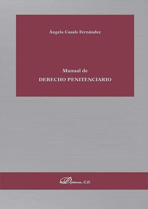 MANUAL DE DERECHO PENITENCIARIO