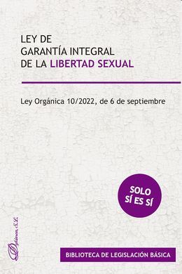 LEY DE GARANTÍA INTEGRAL DE LA LIBERTAD SEXUAL
