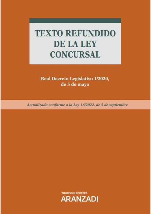 TEXTO REFUNDIDO DE LA LEY CONCURSAL (DUO) 2 EDICION