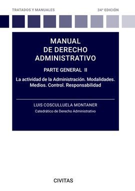 MANUAL DE DERECHO ADMINISTRATIVO. PARTE GENERAL II