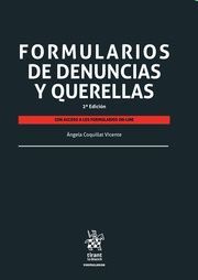 FORMULARIOS DE DENUCIAS Y QUERELLAS