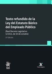 TEXTO REFUNDIDO DE LA LEY DEL ESTATUTO BÁSICO DEL EMPLEO PÚBLICO