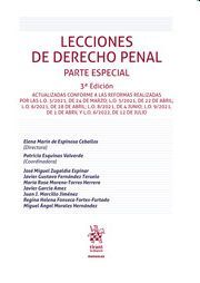 LECCIONES DE DERECHO PENAL. PARTE ESPECIAL