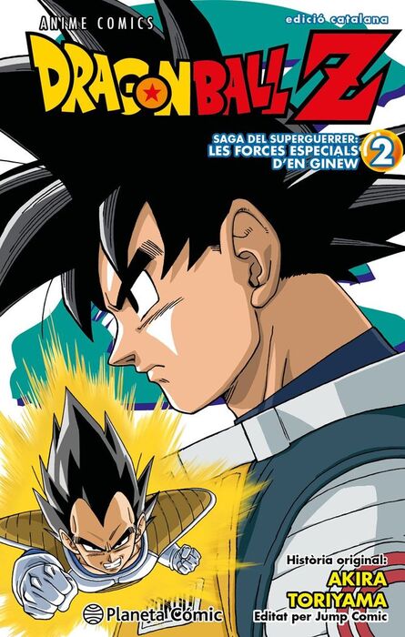 BOLA DE DRAC Z ANIME COMICS FORCES ESPECIALS GINYU