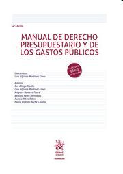MANUAL DE DERECHO PRESUPUESTARIO Y DE LOS GASTOS PUBLICOS (4ª EDICION)