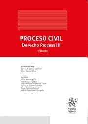 PROCESO CIVIL. DERECHO PROCESAL II.