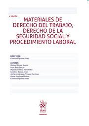 MATERIALES DE DERECHO DEL TRABAJO, DERECHO  DE LA SEGURIDAD SOCIAL Y PROCEDIMIEN