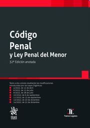 CÓDIGO PENAL Y LEY PENAL DEL MENOR (32 EDI. )
