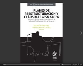 PLANES DE REESTRUCTURACIÓN Y CLÁUSULAS IPSO FACTO