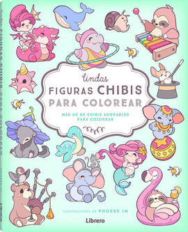 LINDAS FIGURAS CHIBI PARA COLOREAR