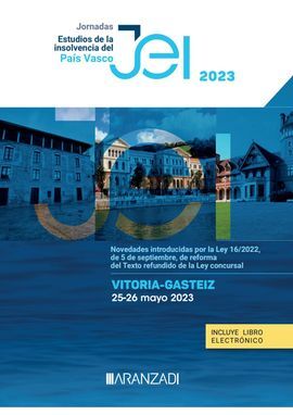 JORNADAS. VITORIA-GASTEIZ (25-26 MAYO 2023). ESTUDIOS DE LA INSOLVENCIA DEL PAÍS