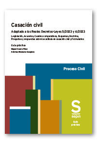CASACIÓN CIVIL. ADAPTADO A LOS REALES DECRETOS-LEYES 5/2023 Y 6/2023. LEGISLACIÓ