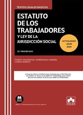 ESTATUTO DE LOS TRABAJADORES Y LEY DE LA JURISDICCIONAL