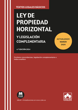 LEY DE PROPIEDAD HORIZONTAL Y LEGISLACIÓN COMPLEME