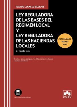 CÓDIGO DE BASES DE RÉGIMEN LOCAL Y DE HACIENDAS LOCALES