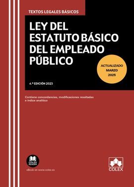 LEY DEL ESTATUTO BÁSICO DEL EMPLEADO PÚBLICO 2025