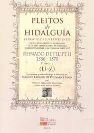 PLEITOS DE HIDALGUÍA. EXTRACTO DE SUS EXPEDIENTES QUE SE CONSERVAN EN EL ARCHIVO