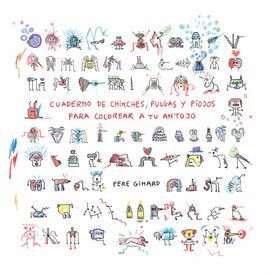 CUADERNO DE CHINCHES, PULGAS Y PIOJOS PARA COLOREA