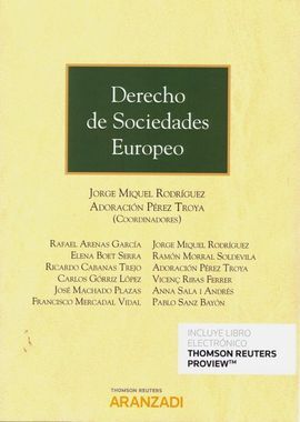 DERECHO DE SOCIEDADES EUROPEO