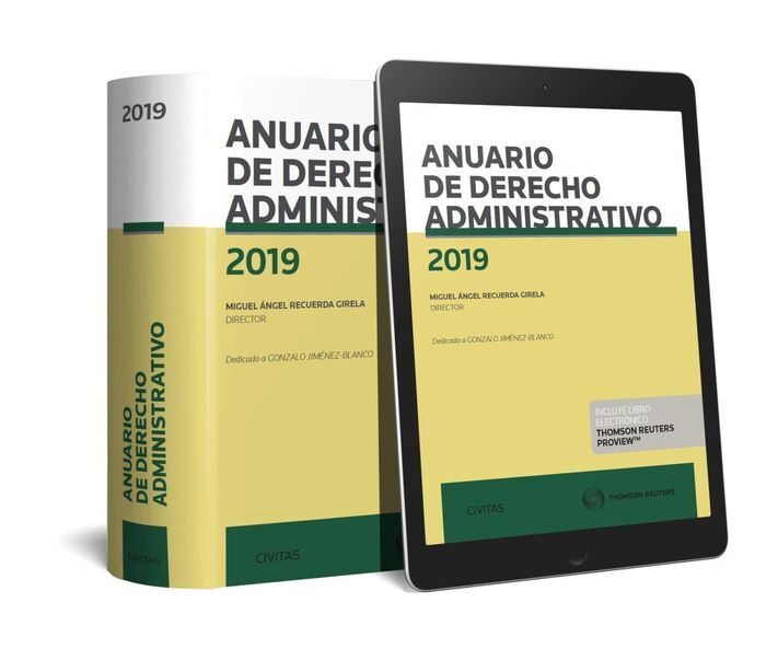 ANUARIO DE DERECHO ADMINISTRATIVO 2019 (DUO)
