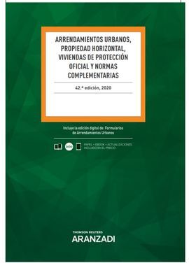ARRENDAMIENTOS URBANOS, PROPIEDAD HORIZONTAL, VIVIENDAS DE PROTECCIÓN OFICIAL Y