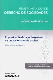 PRESIDENTE JUNTA GENEARAL SOCIEDADES CAPITAL MONOGRAFIA