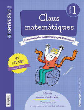 QUADERN CLAUS MATEMATIQUES SERIE ENTRENAT 1 PRIMARIA