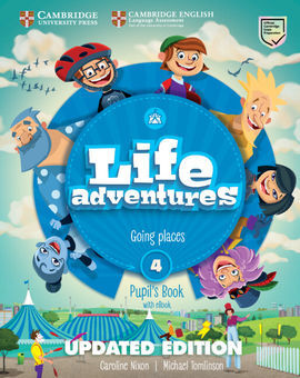 LIFE ADVENTURES LEVEL 4 PUPIL'S BOOK WITH EBOOK UPDATED