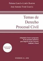 TEMAS DE DERECHO PROCESAL CIVIL (2ª EDICION ACTUALIZADA)