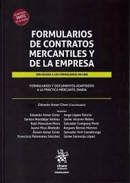 FORMULARIOS DE CONTRATOS MERCANTILES Y DE LA EMPRESA