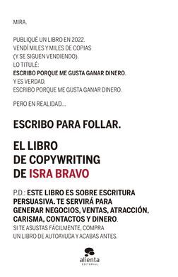 EL LIBRO DEL COPYWRITING