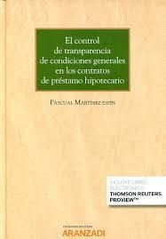 CONTROL DE TRANSPARENCIA DE CONDICIONES GENERALES EN LOS CONTRATOS DE PRÉSTAMO H