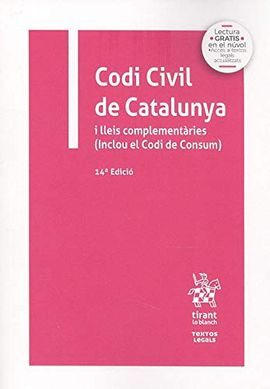 1.CODI CIVIL DE CATALUNYA.(TEXTOS LEGALES)