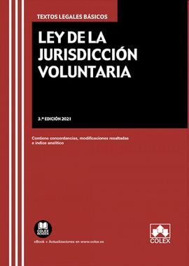 LEY DE LA JURISDICCIÓN VOLUNTARIA 2021