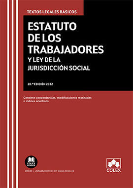 ESTATUTO DE LOS TRABAJADORES Y LEY DE LA JURISDICC