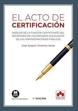 EL ACTO DE CERTIFICACIÓN