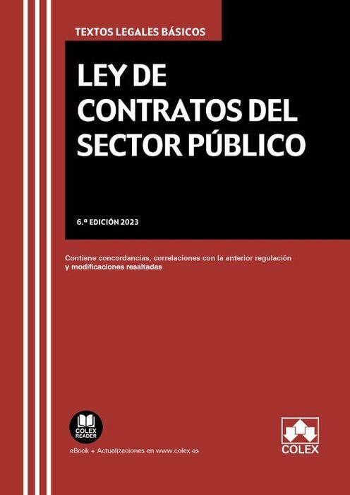LEY DE CONTRATOS DEL SECTOR PÚBLICO 2023