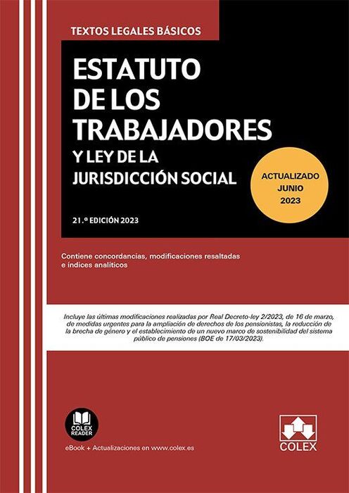 ESTATUTO DE LOS TRABAJADORES Y LEY DE LA JURISDICC
