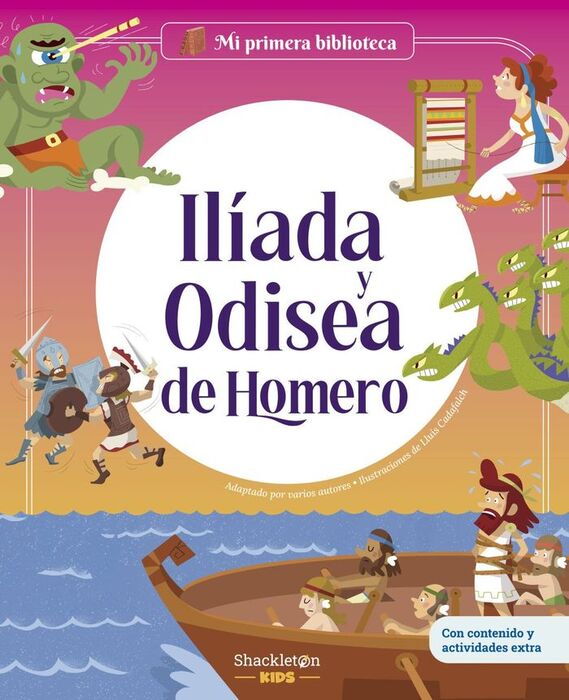 ILIADA Y ODISEA DE HOMERO