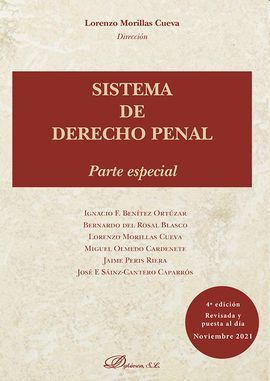 SISTEMA DE DERECHO PENAL. PARTE ESPECIAL