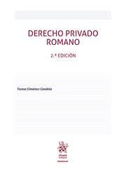 DERECHO PRIVADO ROMANO