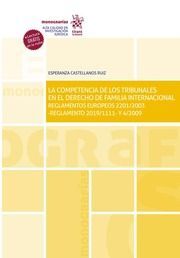 LA COMPETENCIA DE LOS TRIBUNALES EN EL DERECHO DE FAMILIA INTERNACIONAL