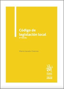 CÓDIGO DE LEGISLACIÓN LOCAL