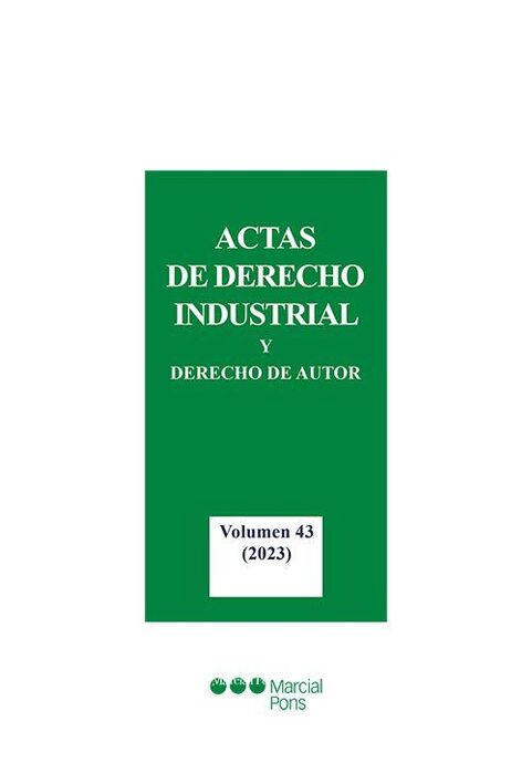 ACTAS DE DERECHO INDUSTRIAL Y DERECHO DE AUTOR. VOL. 43