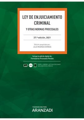 LEY DE ENJUICIAMIENTO CRIMINAL (PAPEL + E-BOOK)