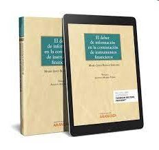 EL DEBER DE INFORMACIÓN EN LA CONTRATACIÓN DE INSTRUMENTOS FINANCIEROS