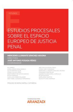 ESTUDIOS PROCESALES SOBRE EL ESPACIO EUROPEO DE JUSTICIA PENAL