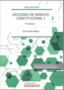 LECCIONES DE DERECHO CONSTITUCIONAL I 5º EDI.