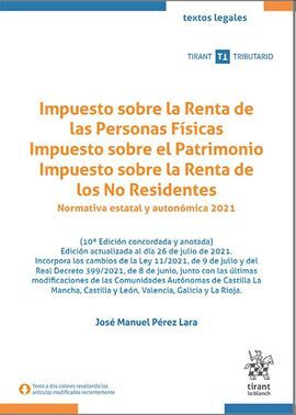 IMPUESTO SOBRE LA RENTA DE LAS PERSONAS FÍSICAS IMPUESTO SOBRE EL PATRIMONIO IMP