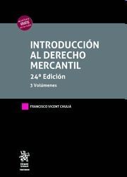 INTRODUCCIÓN AL DERECHO MERCANTIL. 3 VOLÚMENES